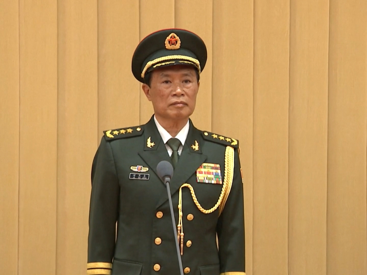 何衛東因涉嫌嚴重違紀違法，被罷免第十四屆全國人大代表職務。（央視資料圖片）