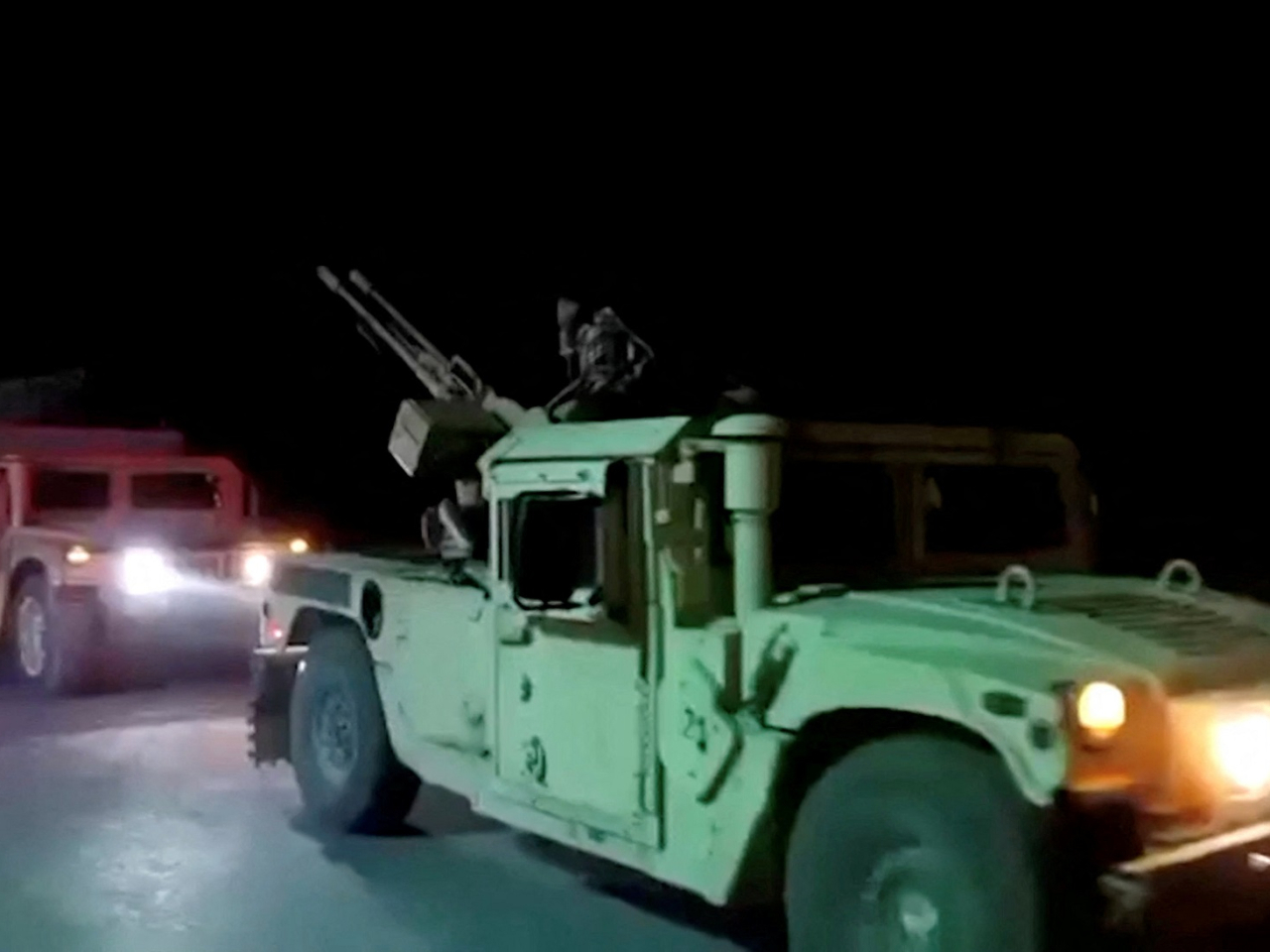 Pakistani and Afghan border forces clashed on Thursday night after the Taliban launched what it called retaliatory strikes on Pakistani installations. Photo: handout via Reuters