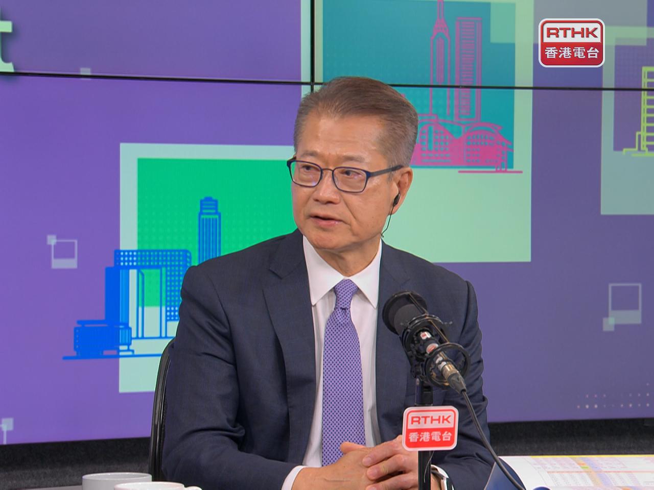 陳茂波表示，正加快發展北都，吸引企業、科技公司、製造業落戶後，便能帶來就業、稅收、本地生產總值增長。