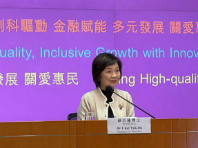 財政預算案｜蔡若蓮稱投放在教育實際資源沒有減少