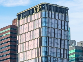 萊坊表示，大新銀行以近8.39億元，購入黃竹坑一座全新甲級商廈其中10層辦公室及地下商舖。（萊坊圖片）