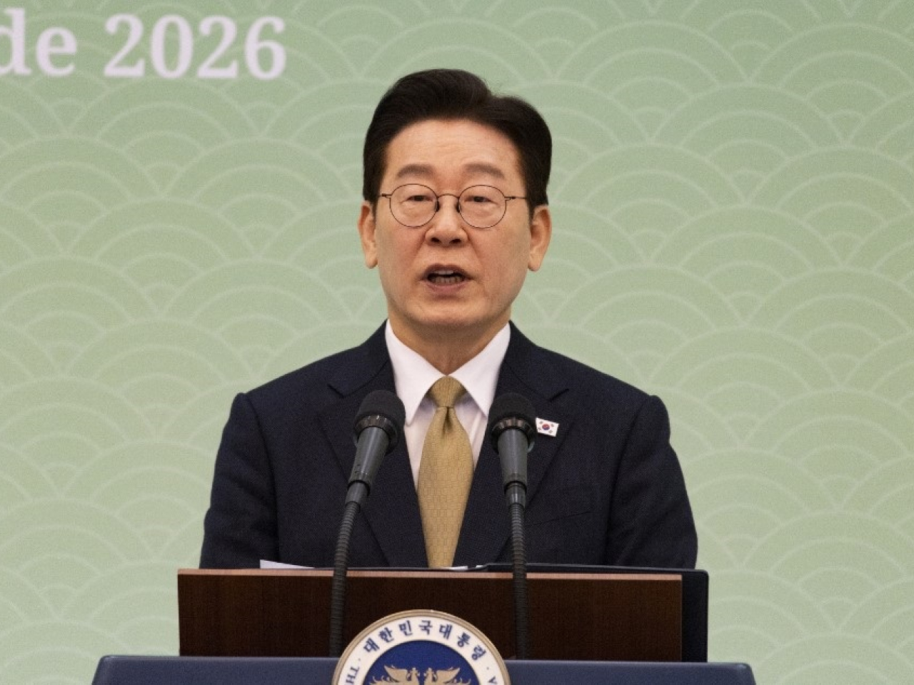 李在明日前主持韓國觀光戰略會議。（法新社資料圖片）