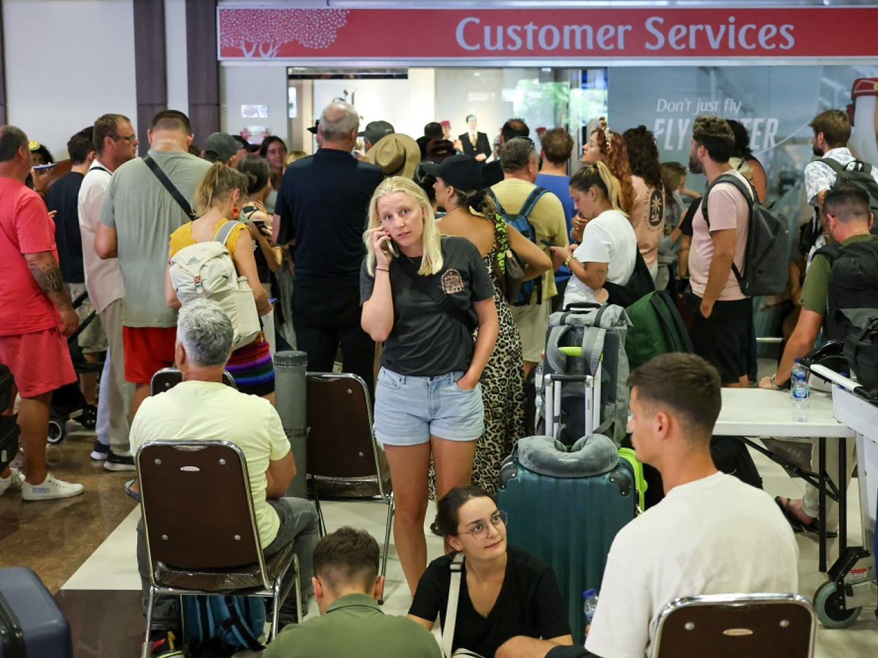 The conflict has resulted in travel chaos around the world, with thousands of flights to, from and through the Middle East affected. Photo: Reuters