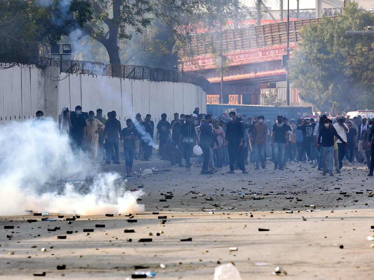 巴基斯坦有大規模反美示威。（新華社）