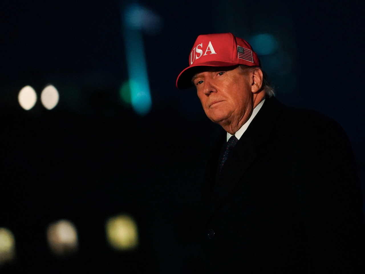 特朗普說，將繼續對伊朗的軍事行動，直到達成所有目標。（路透社）