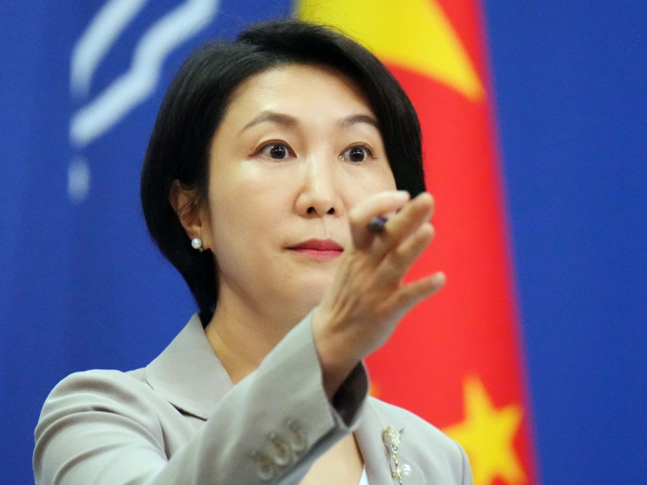 Mao Ning says Beijing stands ready to work with the international community to bring about peace and prevent war. File photo: AFP