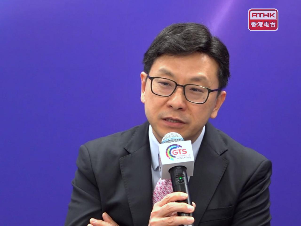 孫玉菡指一個安全穩定亦充滿發展機遇的地方，對全球人才的吸引力無疑會增加。（郭志強攝）