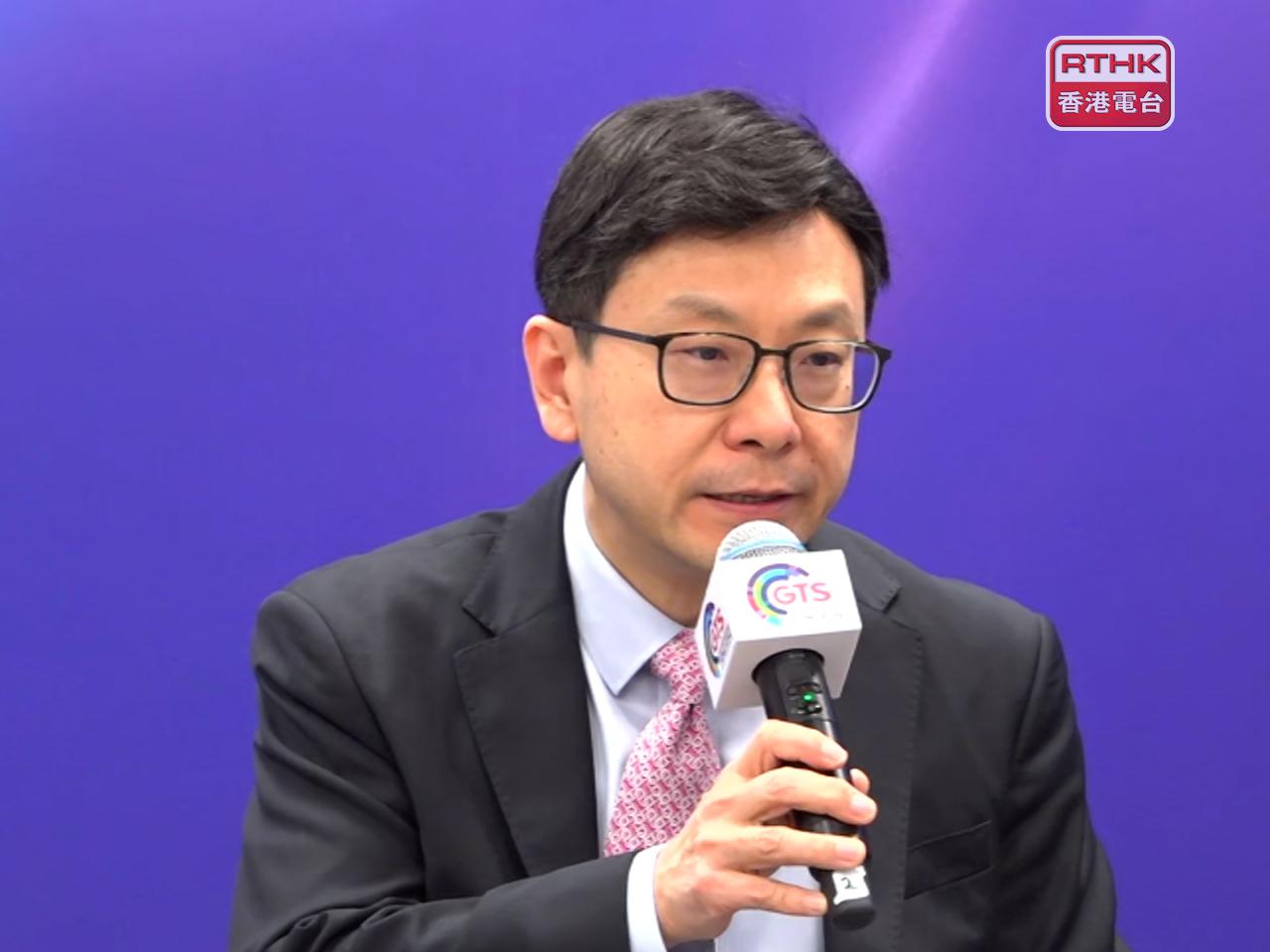 Chris Sun says safety is the top travel consideration for Hong Kong's talent hunters while talented people will come once it is safe to fly. Photo: RTHK