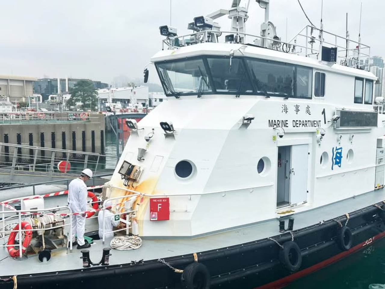 海事處表示，將繼續積極調查事故成因。（海事處社交專頁）