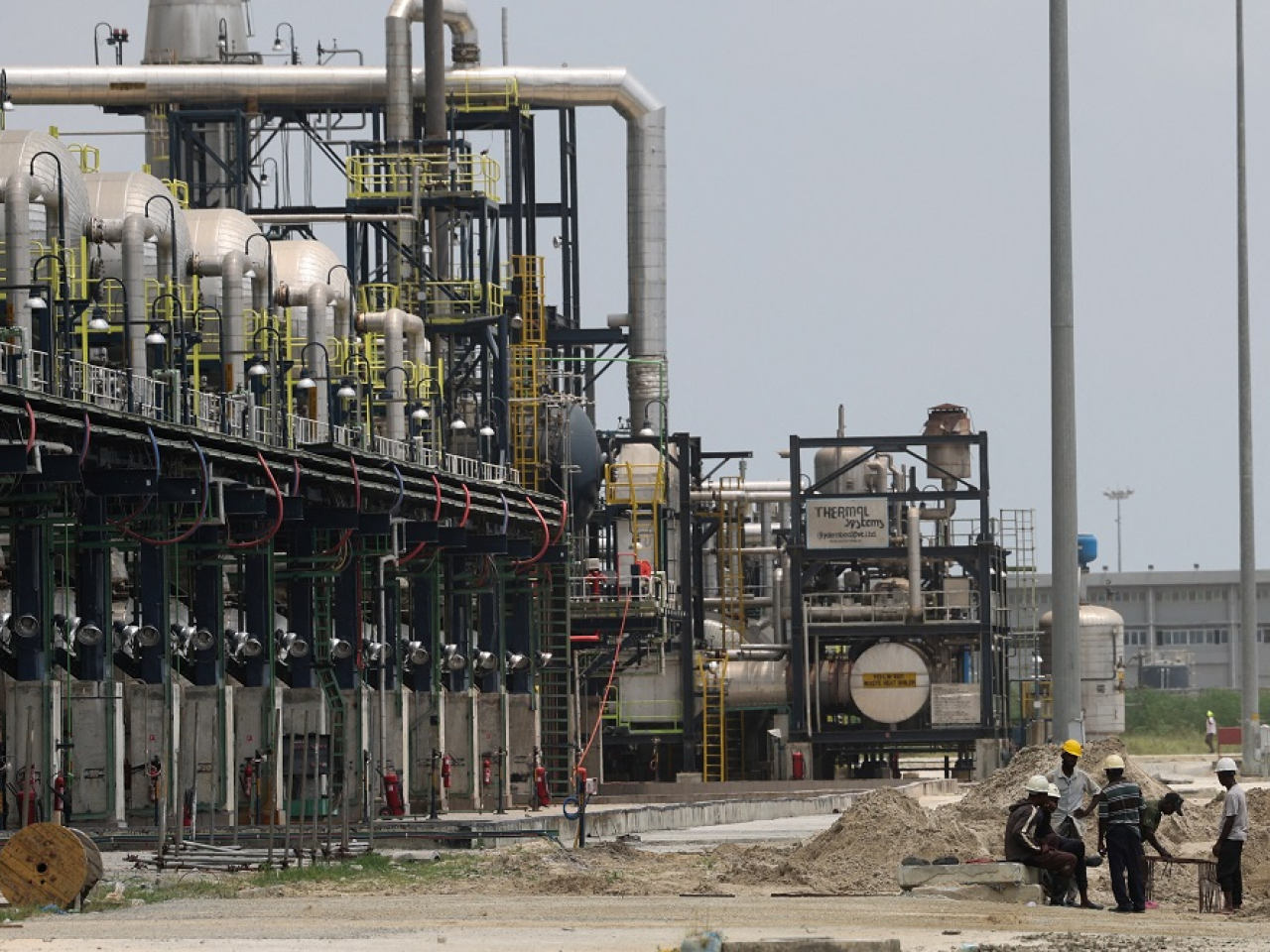 Shares in energy companies rose sharply as the conflict in the Middle East raised fears of a disruption to supplies. Photo: Reuters