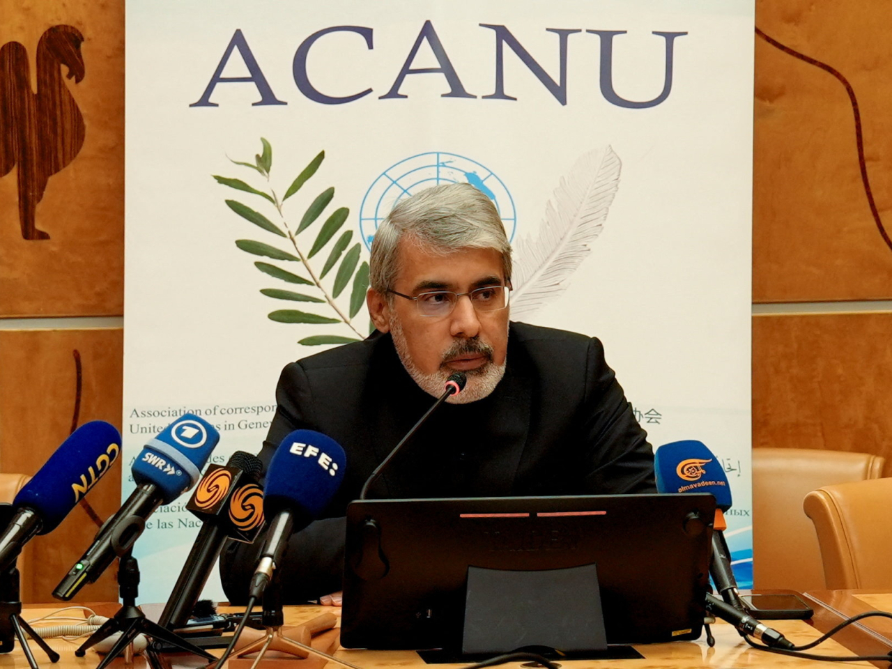 Iran&rsquo;s ambassador to the UN, Ali Bahreini, said the United States had &ldquo;betrayed&rdquo; everyone who was working on a diplomatic solution by attacking Iran. Photo: Reuters