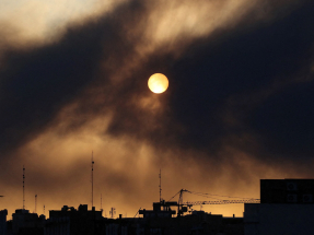 伊朗多處地點遭受以色列空襲。（路透社）