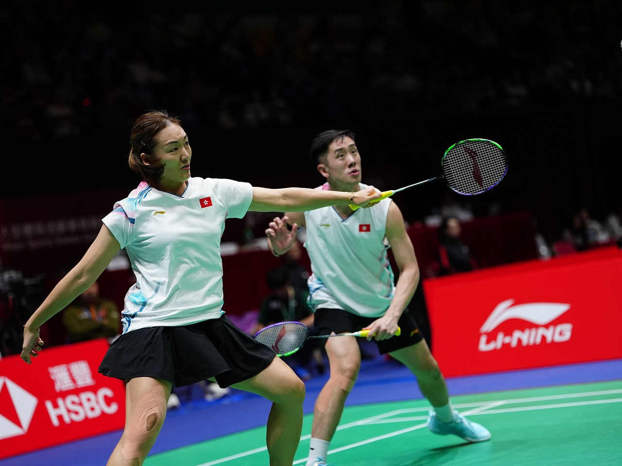 Jordan Tang and Tse Ying-suet battled from a game down to progress to the last 16 at the All England Open. File photo courtesy of Badminton Association of Hong Kong, China