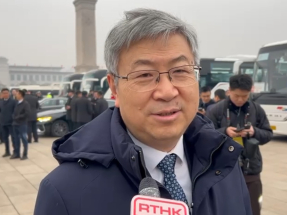 尹同躍指，關稅影響大，會加大海外生產。（羅煒皓攝）