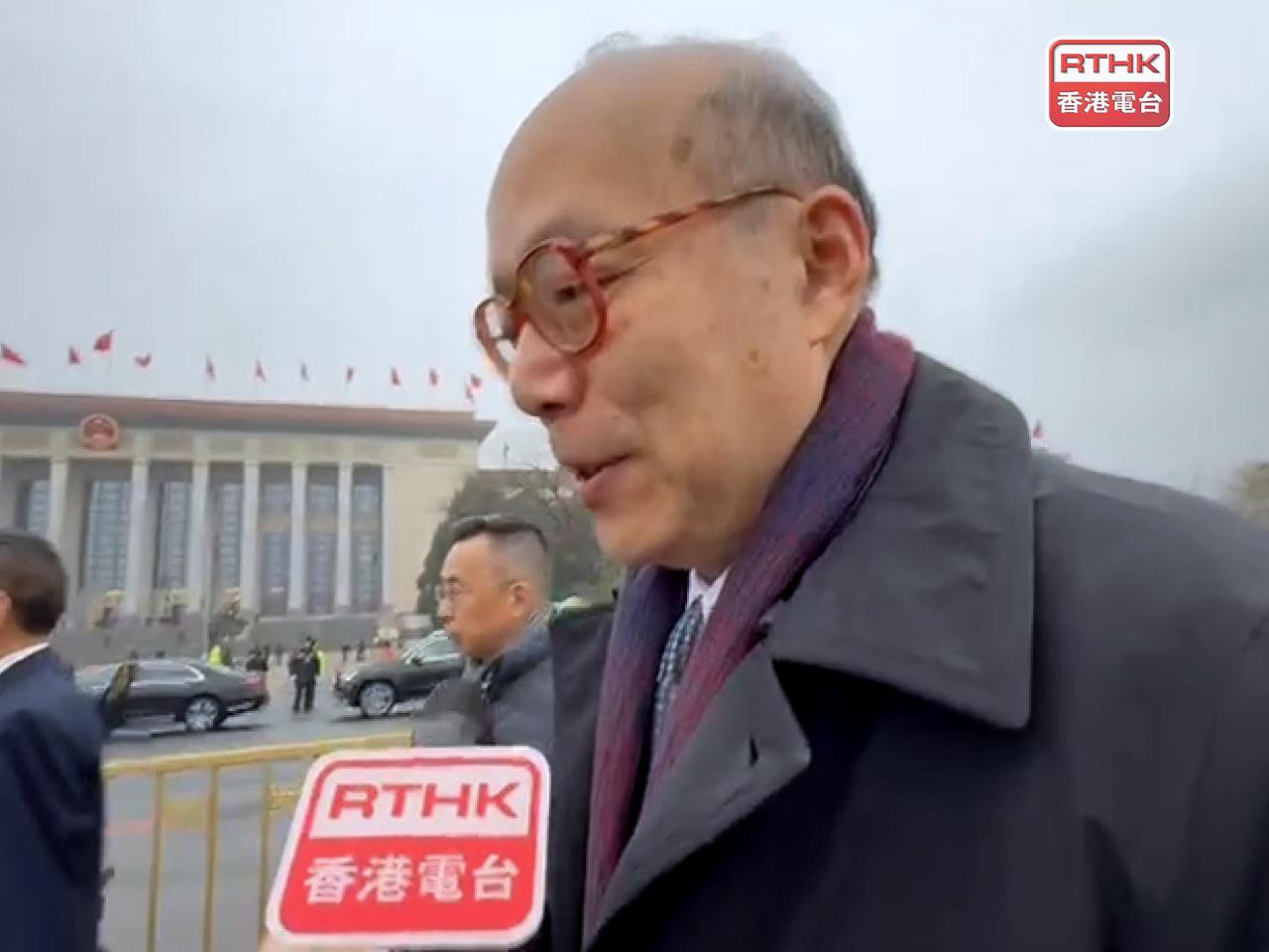 陳旭指，亞太經合組織領導人非正式會議會議籌備工作順利。（陳曉筠攝）