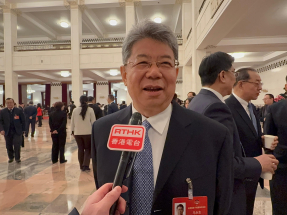 馬永生稱當前局勢對好多國家能源消費造成波動和影響，相信國家有自己對策。（趙嘉駿攝）