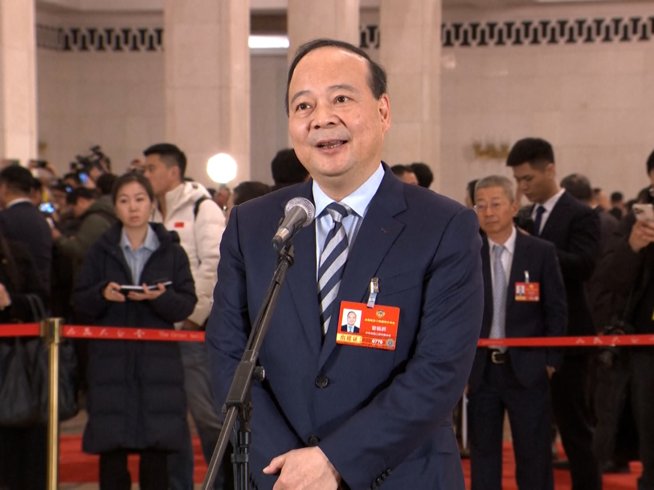 CATL's chairman Robin Zeng said the group will beef up investments in research and development to bring more Chinese products and technologies to the world. Photo: RTHK