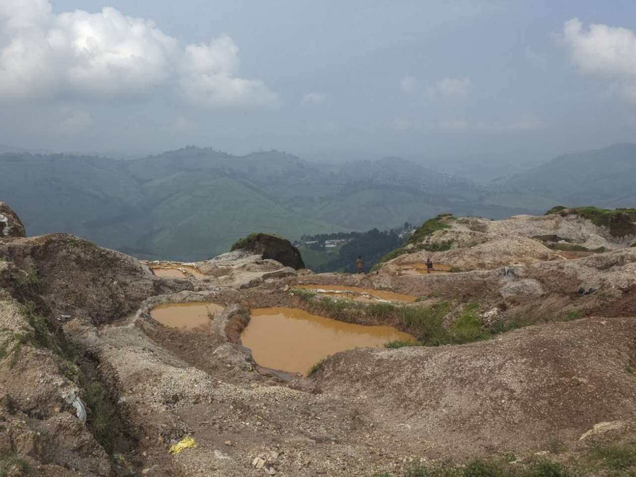 The disaster occurred at a remote location in the rebel-controlled east of the country. File photo: AFP