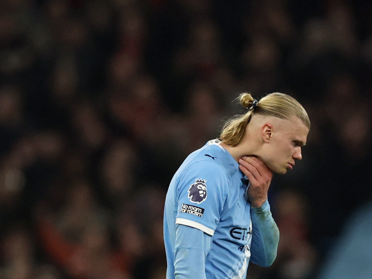 Manchester City's title challenge suffered a costly setback with a 2-2 draw against Nottingham Forest. Photo: Reuters