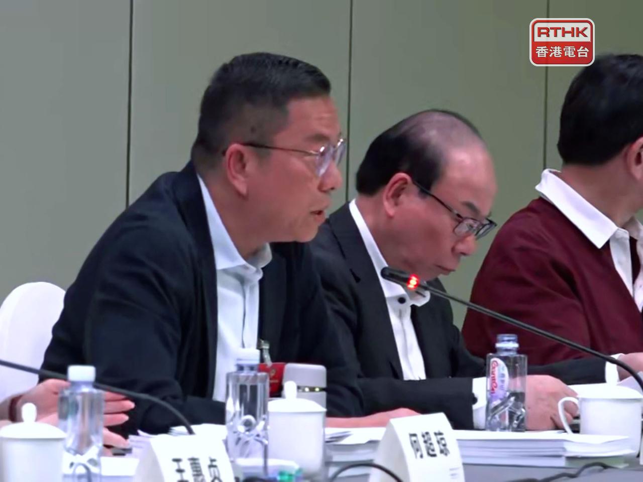 施榮懷建議深化政協的協商議政體系建設，打造「前瞻引領+跨界協同」協商新範式。（麥偉康攝）