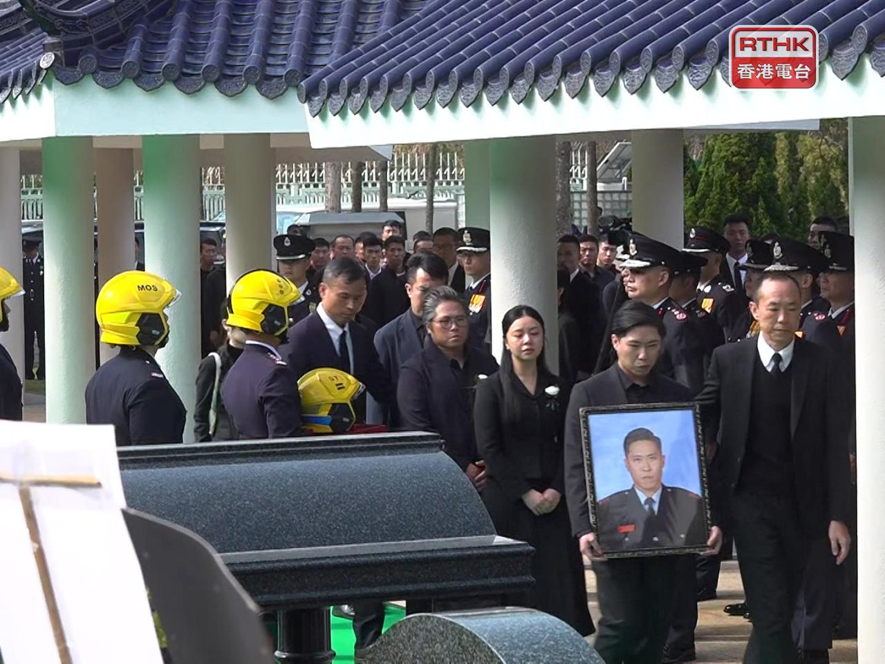 The family of fireman Ho Wai-ho, who died on duty, was given HK$6.15 million. File photo: RTHK