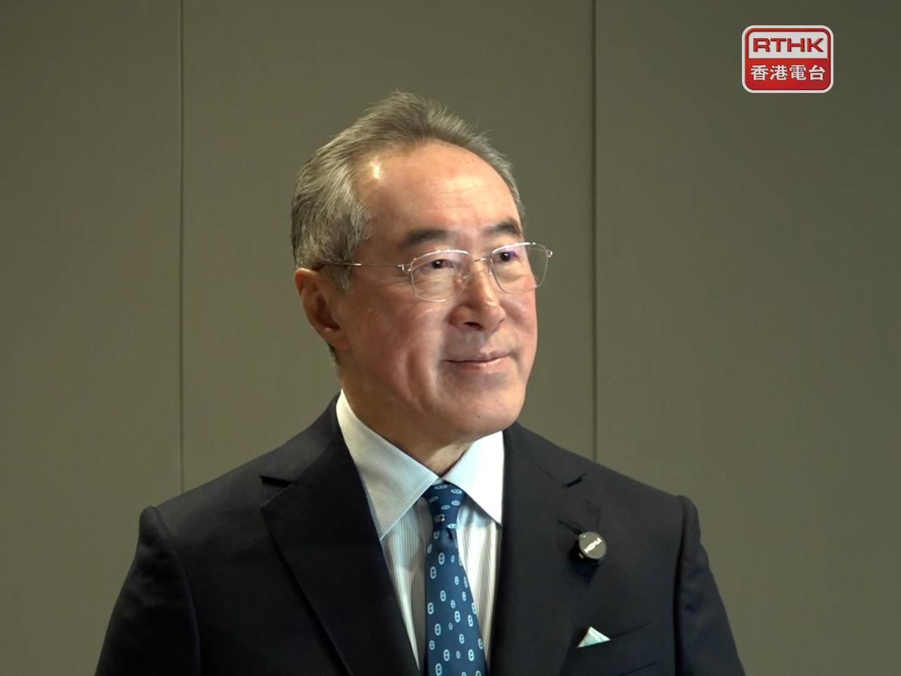 Henry Tang says Vice Premier Ding Xuexiang has singled out for mention the SAR's "proper handling" of the aftermath of the Wang Fuk Court fire. Photo: RTHK