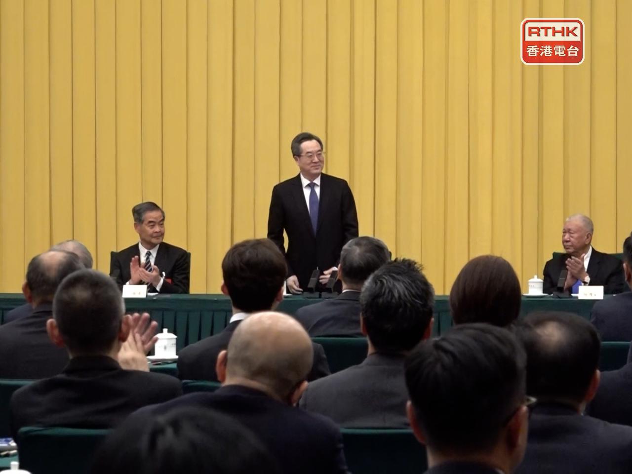 The vice premier says Hong Kong has to build an international innovation and technology hub. Photo: RTHK