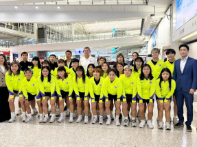 港隊女足迪拜經曼谷抵港　隊長稱很感恩能全隊一同返港