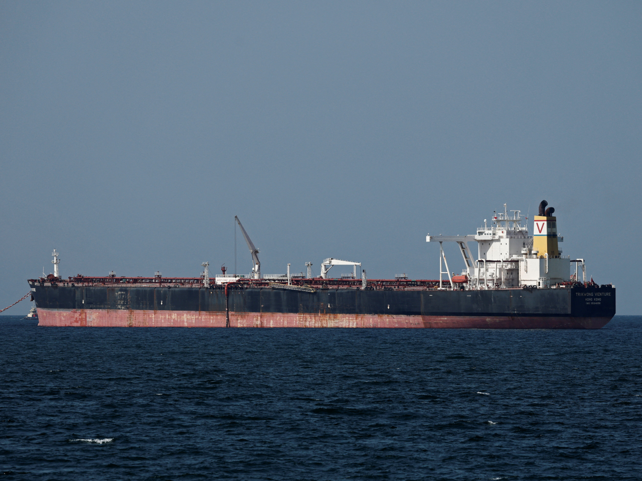Maritime traffic has all but dried up through the Strait of Hormuz, through which a fifth of the world's crude oil runs. File Photo: Reuters