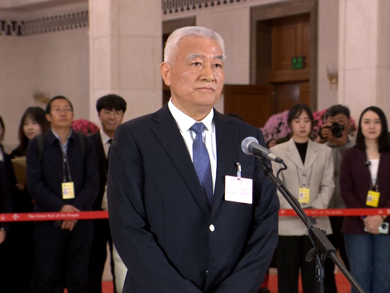 王志剛表示，可以從科技創新成果以及科技創新能力兩方面，來看國家「十四五」階段的科技創新發展成就。（央視）