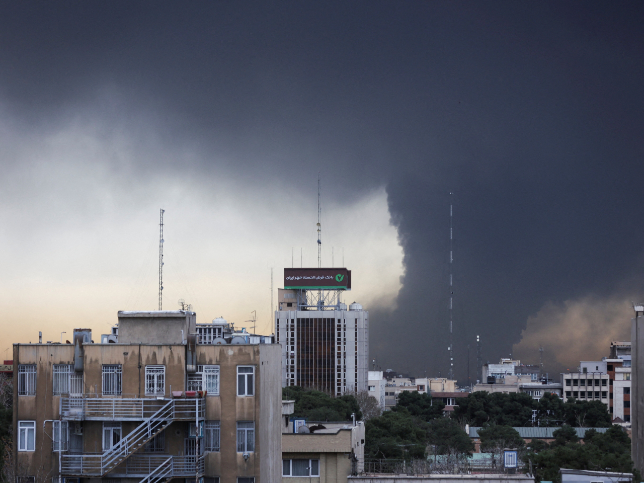 以色列空軍對伊朗數十個目標發動空襲，包括伊朗伊斯蘭革命衛隊空軍的設施。（路透社資料圖片）