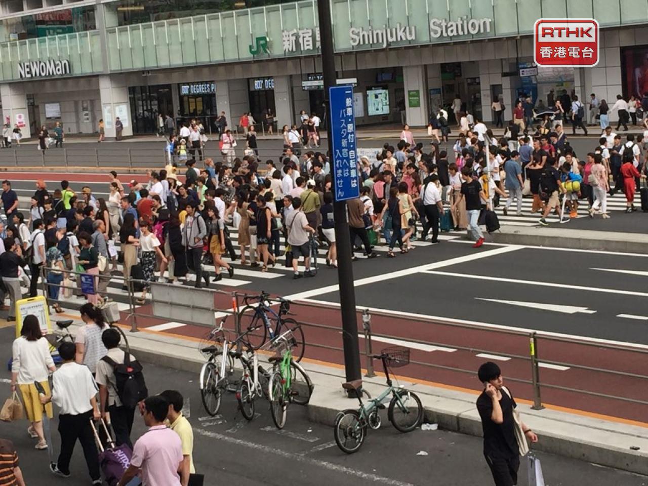 日本1月實質薪酬按年升1.4%，扭轉去年12月下跌0.1%的趨勢，是13個月以來首次按年增長。（港台圖片）