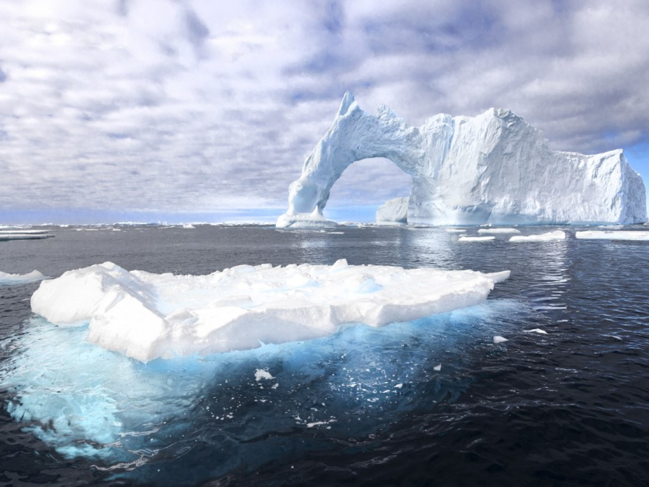 US scientists say the 2026 minimum sea ice extent is closer to average than in the past four years. File photo: AFP