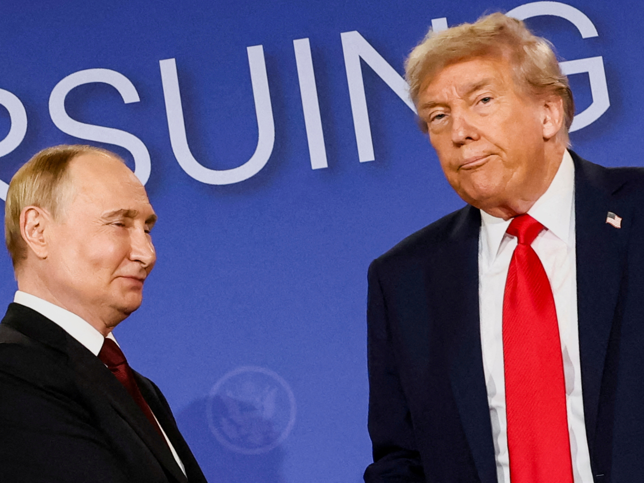 普京與特朗普通電話，討論伊朗局勢、俄烏戰爭等一系列國際問題。（路透社資料圖片）