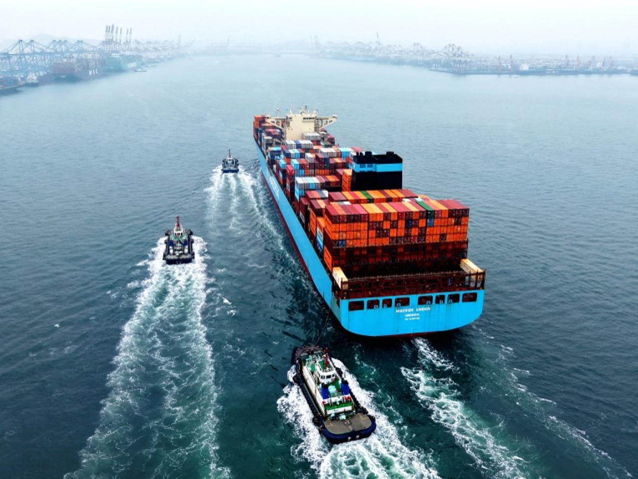 China's imports also soared 19.8 percent year-on-year for the first two months of the year. File photo: AFP