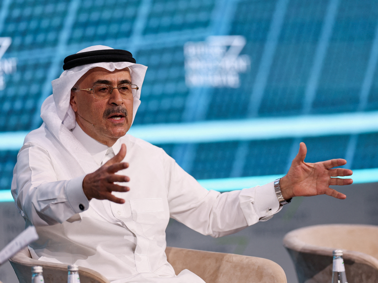 Aramco chief executive Amin Nasser says 'the longer the disruption goes on ... the more drastic the consequences for the global economy'. File photo: Reuters