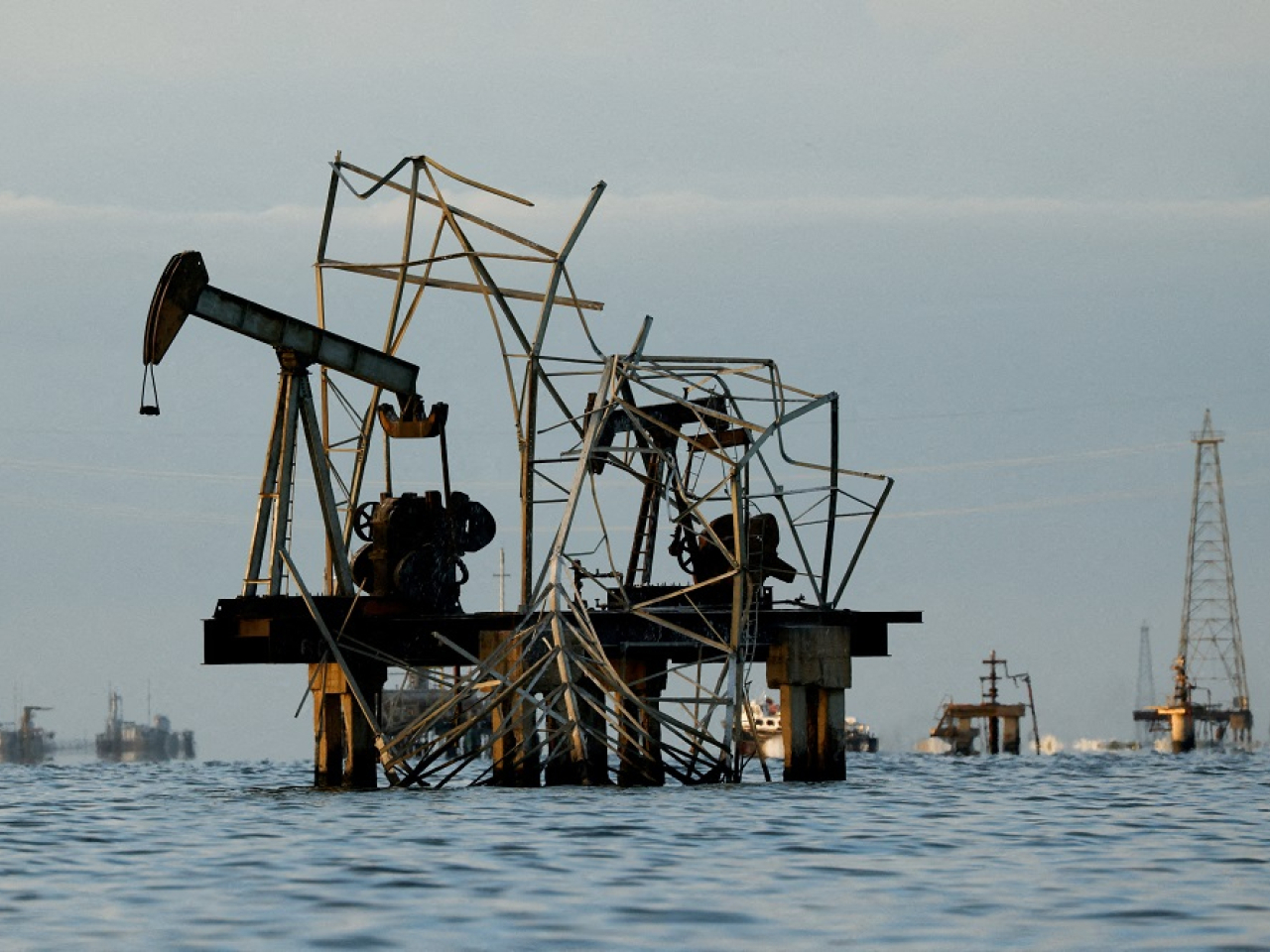 US and Brent front-month crude futures fell more than 11 percent in their biggest single-day percentage loss since March 2022. File photo: Reuters