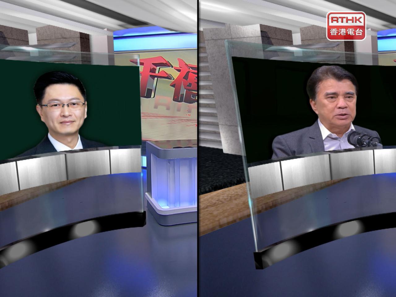 林銘鋒（左）表示整體成本大幅上升約兩至三成。蔣志偉（右）指陸續有運輸公司向客戶表明需要加價，以抵銷部分成本。