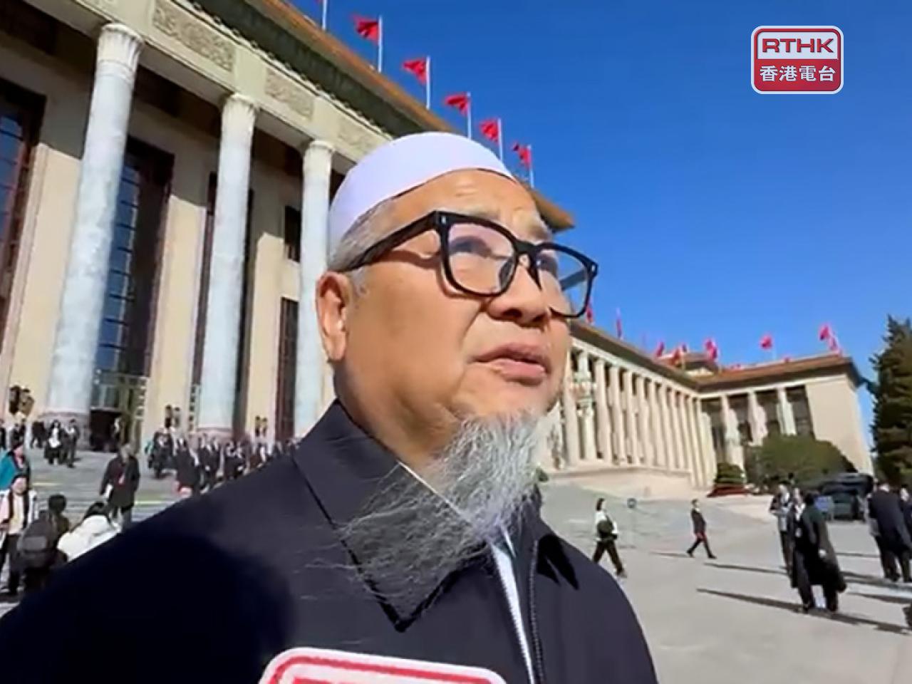 楊萬里相信，中東局勢不會影響到教徒朝覲。（仇志榮攝）