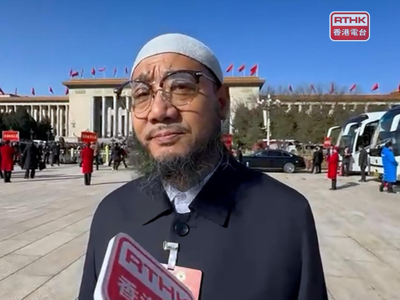 馬躍祥估計中東局勢不影響朝覲，仍按每年規模安排朝覲人數。（仇志榮攝）