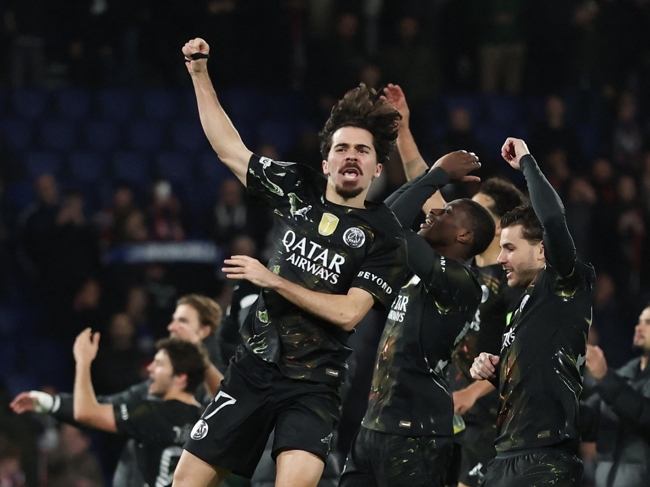 巴黎聖日耳門主場5:2贏車路士。(路透社)