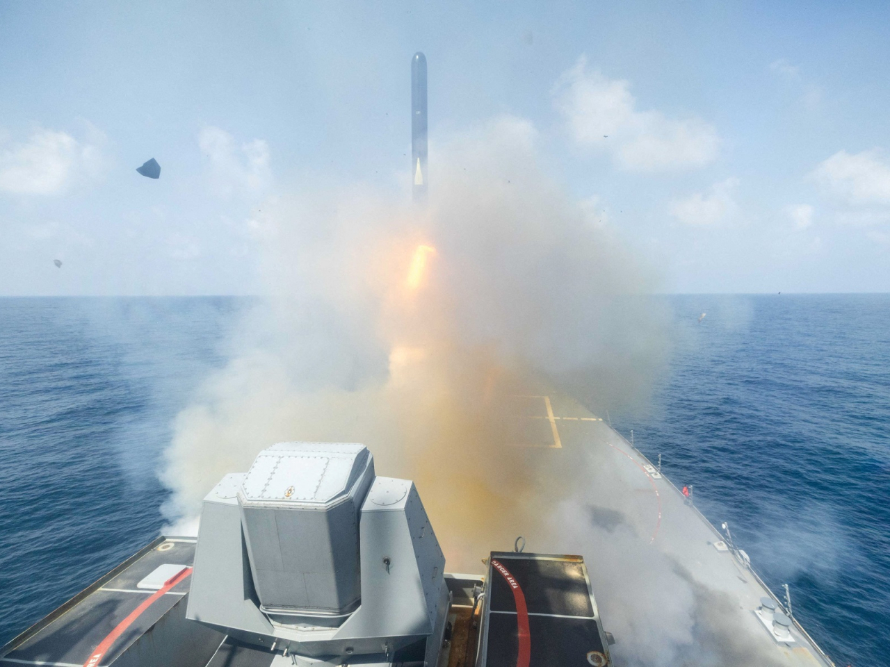 US officials have reportedly told senators that US$11.3 billion was spent over the first six days of the war. Photo: US Central Command via Reuters