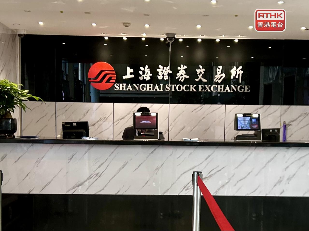 內地股市初段個別發展，上證指數較早時報4127點，跌6點，跌幅0.15%。（港台圖片）