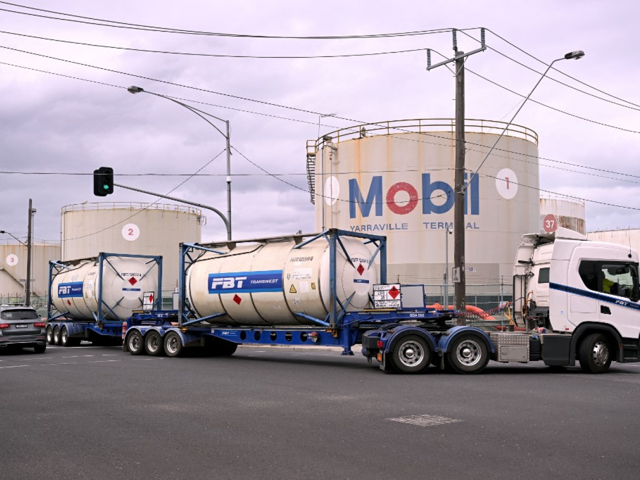Australia's move to allow higher sulphur levels in fuel for around two months will release 100 million litres into the domestic supply. File photo: AFP