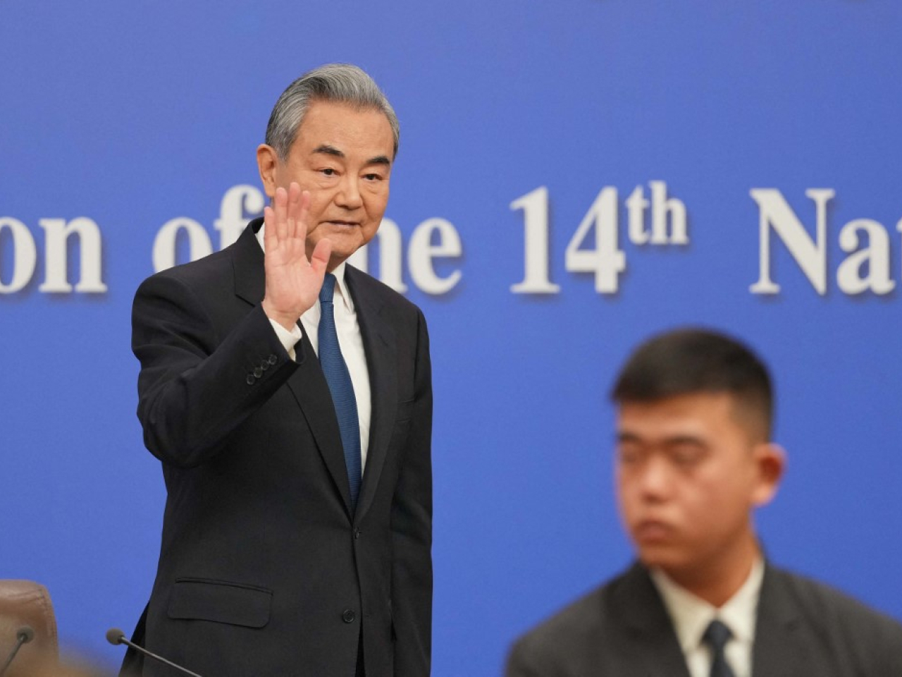 王毅表示，中國和埃及都主張透過對話協商解決地區問題，都反對動輒使用武力。（法新社資料圖片）