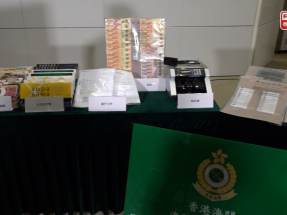 海關偵破疑洗黑錢及以註冊公司作為毒品包裝分銷中心案拘兩人