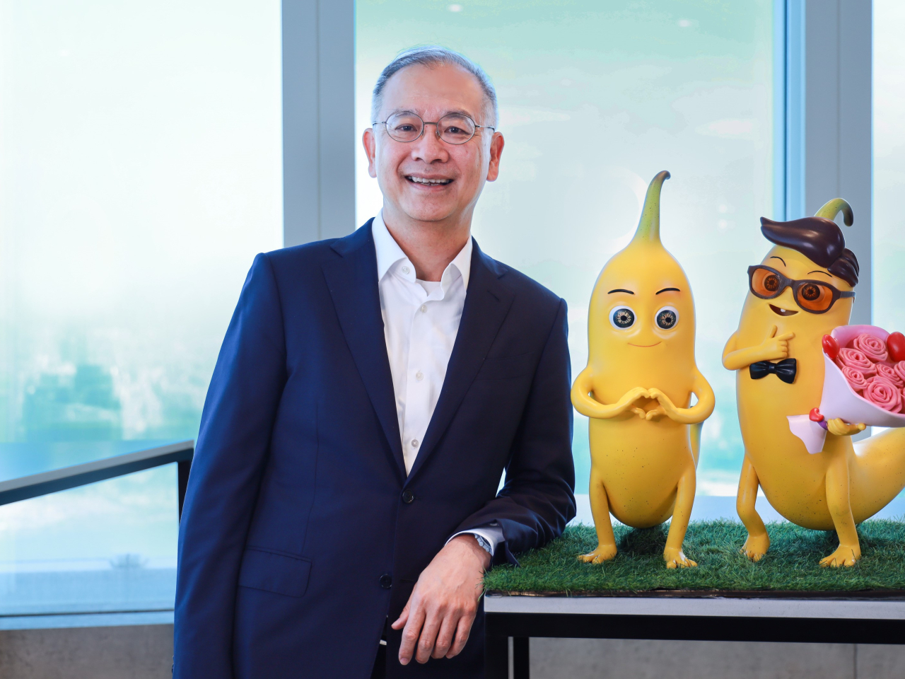 余偉文期望，透過防騙宣傳，提升市民的防騙意識。（金管局圖片）