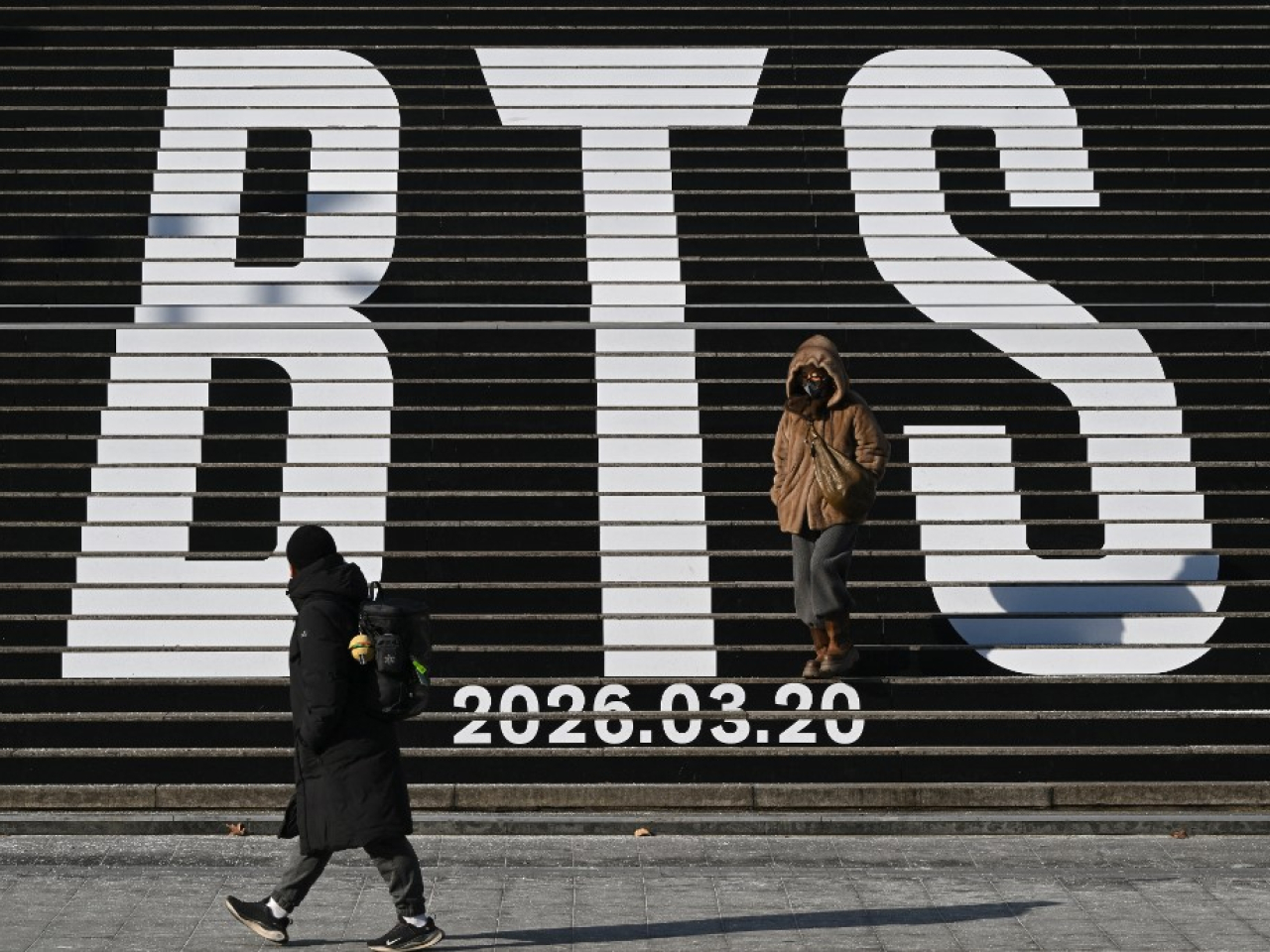 防彈少年團將於下星期五發布新專輯，翌日在首爾光化門廣場舉行回歸紀念演出。（法新社資料圖片）