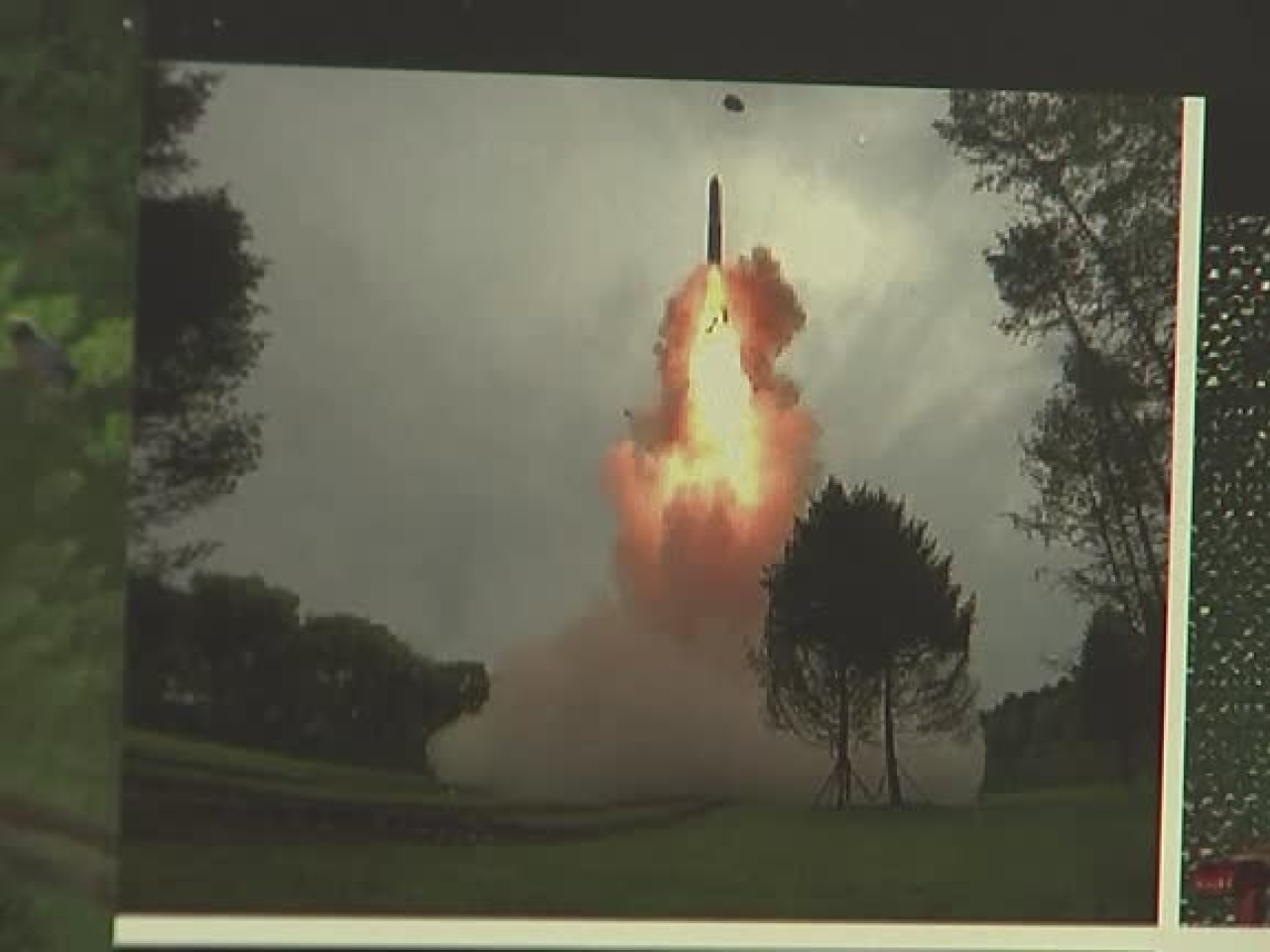 韓聯社引述韓國軍方消息指，朝鮮向東海附近海域，發射10枚彈道導彈。（路透社資料圖片）