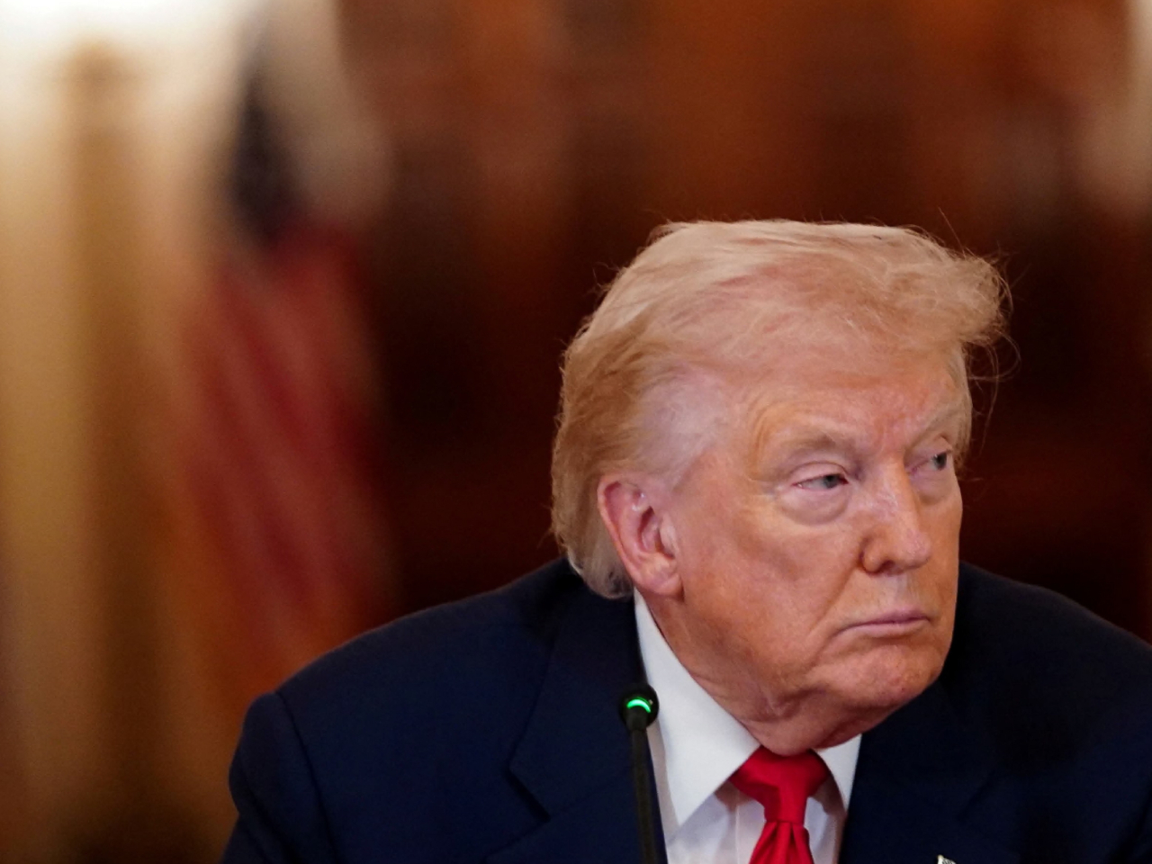 特朗普說很快會讓霍爾木茲海峽開放、安全及暢通無阻。（路透社資料圖片）